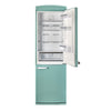 Réfrigérateur à congélateur inférieur sans givre ENERGY STAR Classic Rétro, 24 po, 11,7 pi3, turquoise