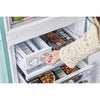 Réfrigérateur à congélateur inférieur sans givre ENERGY STAR Classic Rétro, 24 po, 11,7 pi3, turquoise