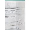 Réfrigérateur à congélateur inférieur sans givre ENERGY STAR Classic Rétro, 24 po, 11,7 pi3, turquoise