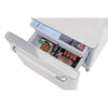 Classic Retro 30 in 17.7 cu. ft. Frost Free Retro Bottom Freezer Refrigerator in Marshmallow White, ENERGY STAR