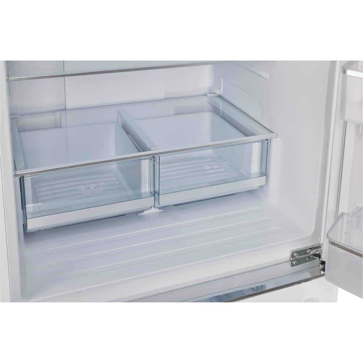 Classic Retro 30 in 17.7 cu. ft. Frost Free Retro Bottom Freezer Refrigerator in Marshmallow White, ENERGY STAR