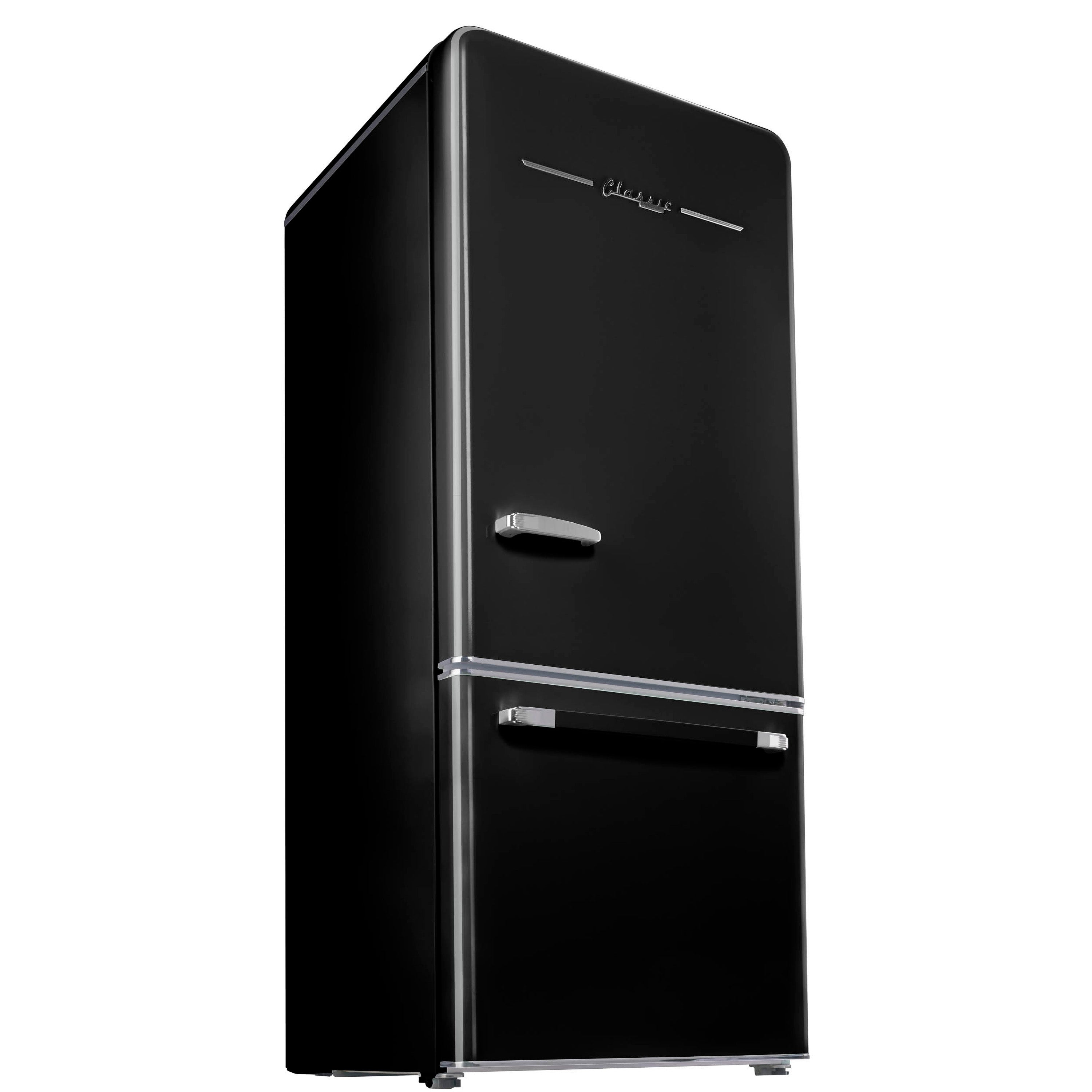 Classic Retro 30 in 17.7 cu. ft. Frost Free Retro Bottom Freezer