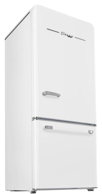 Unique 510 Litre Marshmallow White Bottom Mount Refrigerator