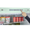 Classic Retro 36-inch 21.4 cu. ft. Frost Free French Door Counter Depth Refrigerator with Built-In Ice Maker in Summer Mint Green, ENERGY STAR®