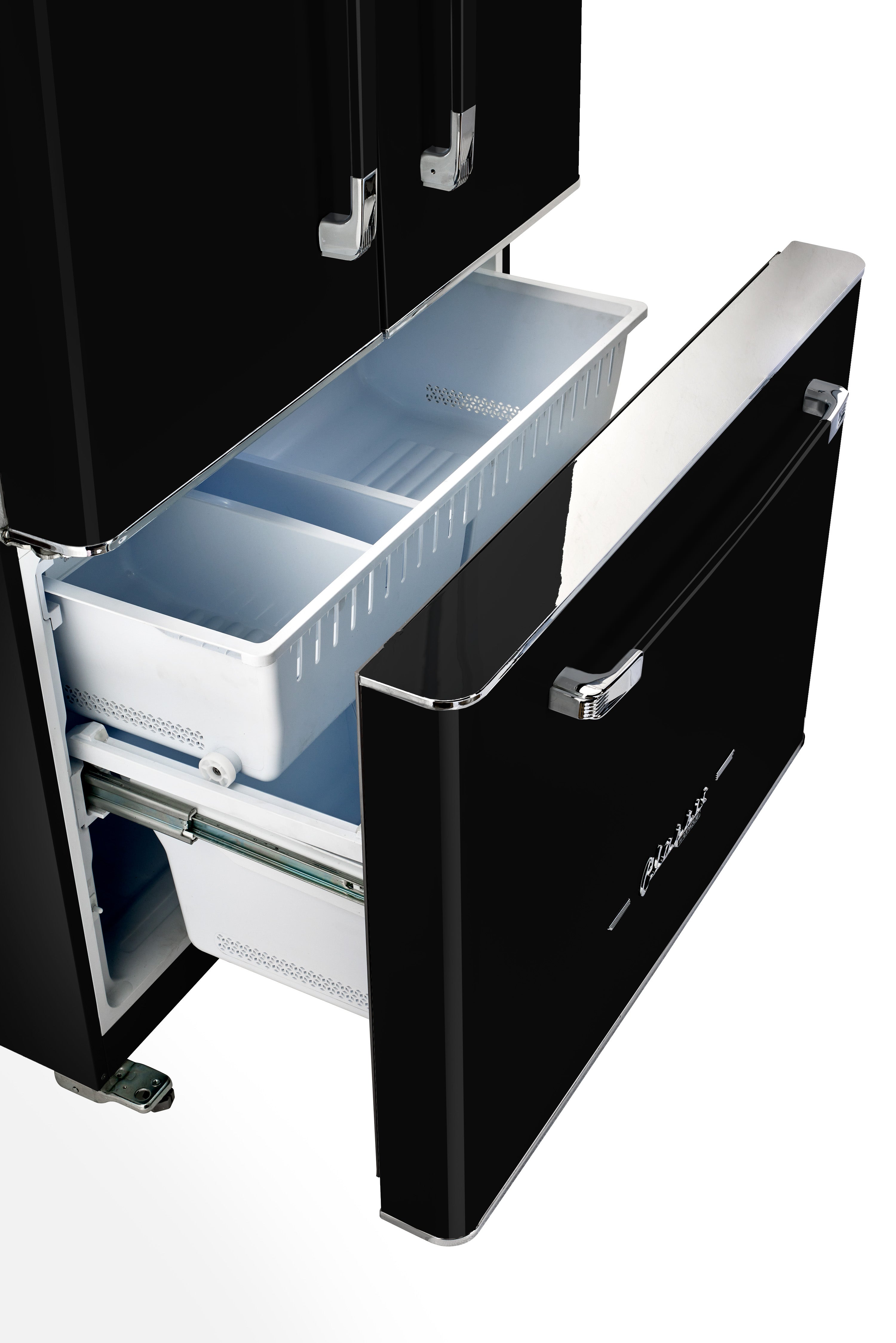 Classic Retro 36-inch 21.4 cu. ft. Frost Free French Door