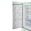 Classic Retro 36-inch 21.4 cu. ft. Frost Free French Door Counter Depth Refrigerator with Built-In Ice Maker in Summer Mint Green, ENERGY STAR®