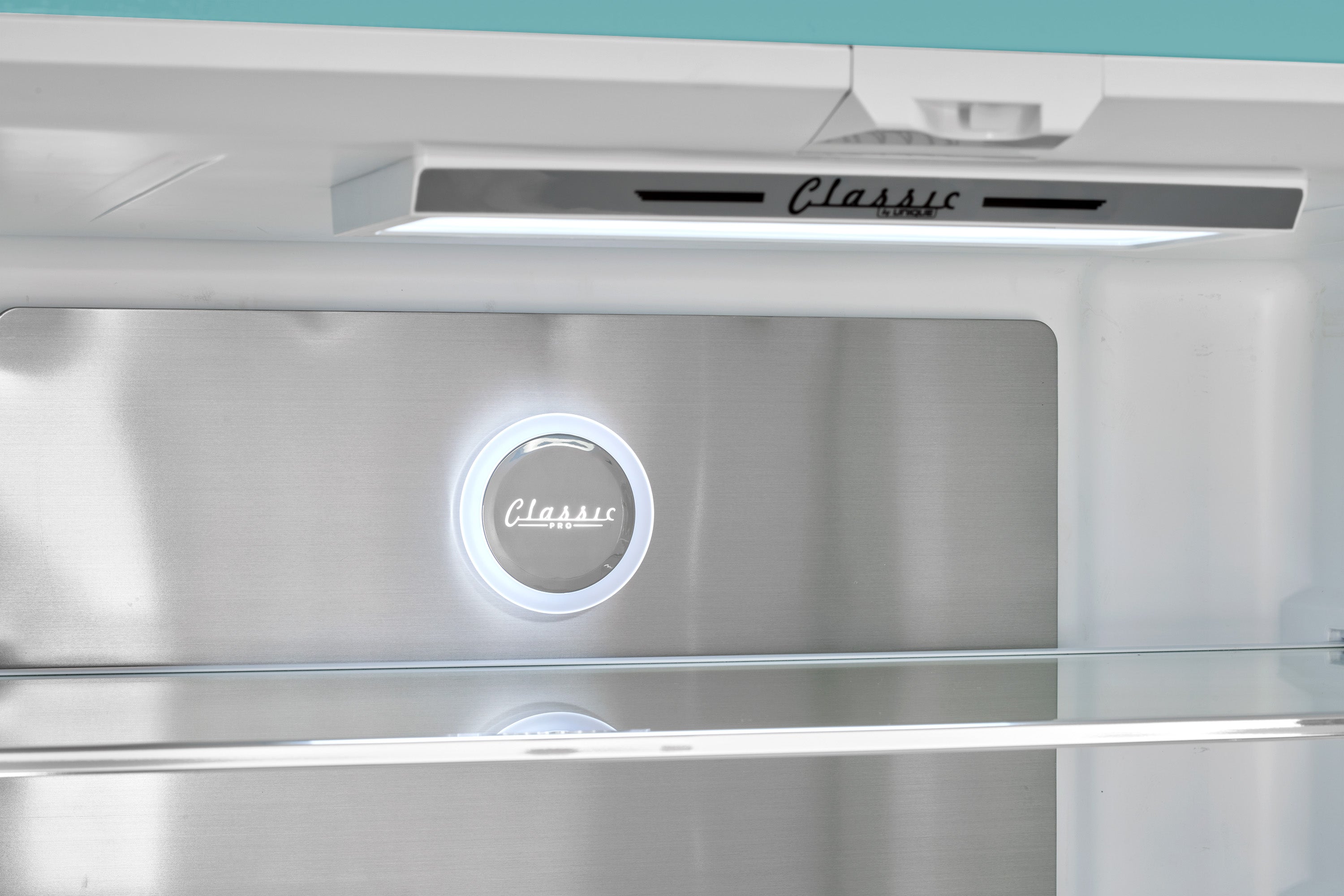 Classic Retro 36-inch 21.4 cu. ft. Frost Free French Door Counter