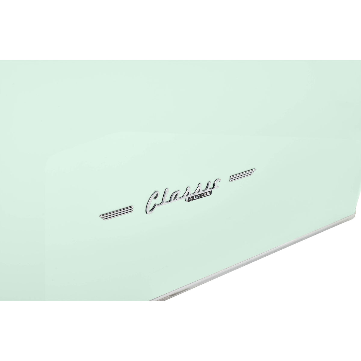 Classic Retro 36-inch 21.4 cu. ft. Frost Free French Door Counter Depth Refrigerator with Built-In Ice Maker in Summer Mint Green, ENERGY STAR®