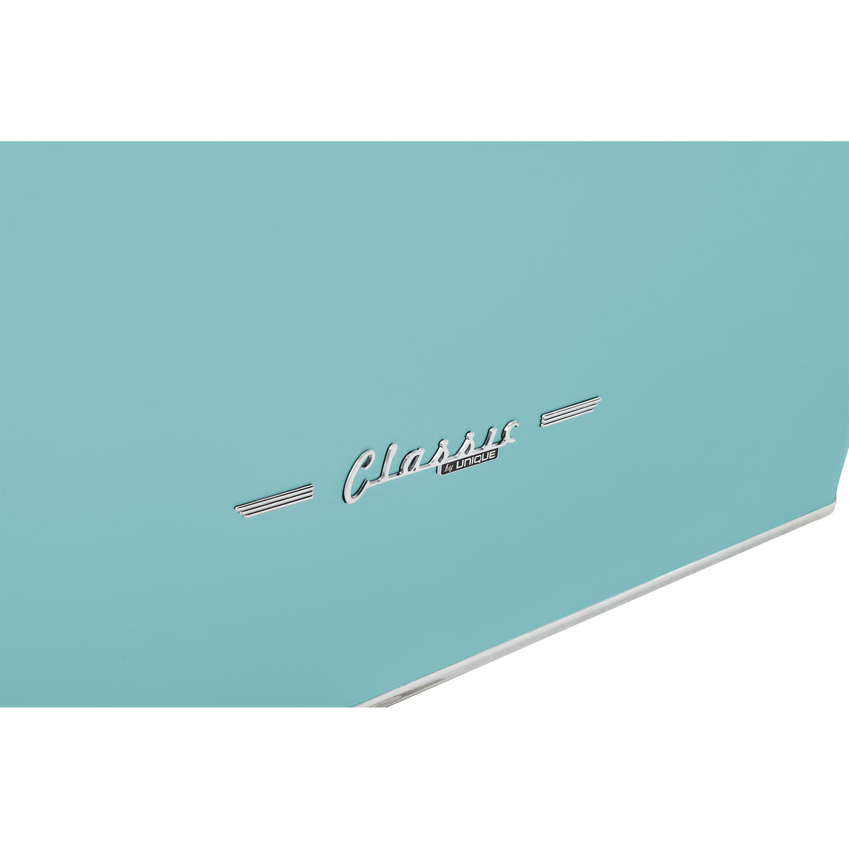 Classic Retro 36-inch 21.4 cu. ft. Frost Free French Door Counter Depth Refrigerator with Built-In Ice Maker in Ocean Mist Turquoise, ENERGY STAR®