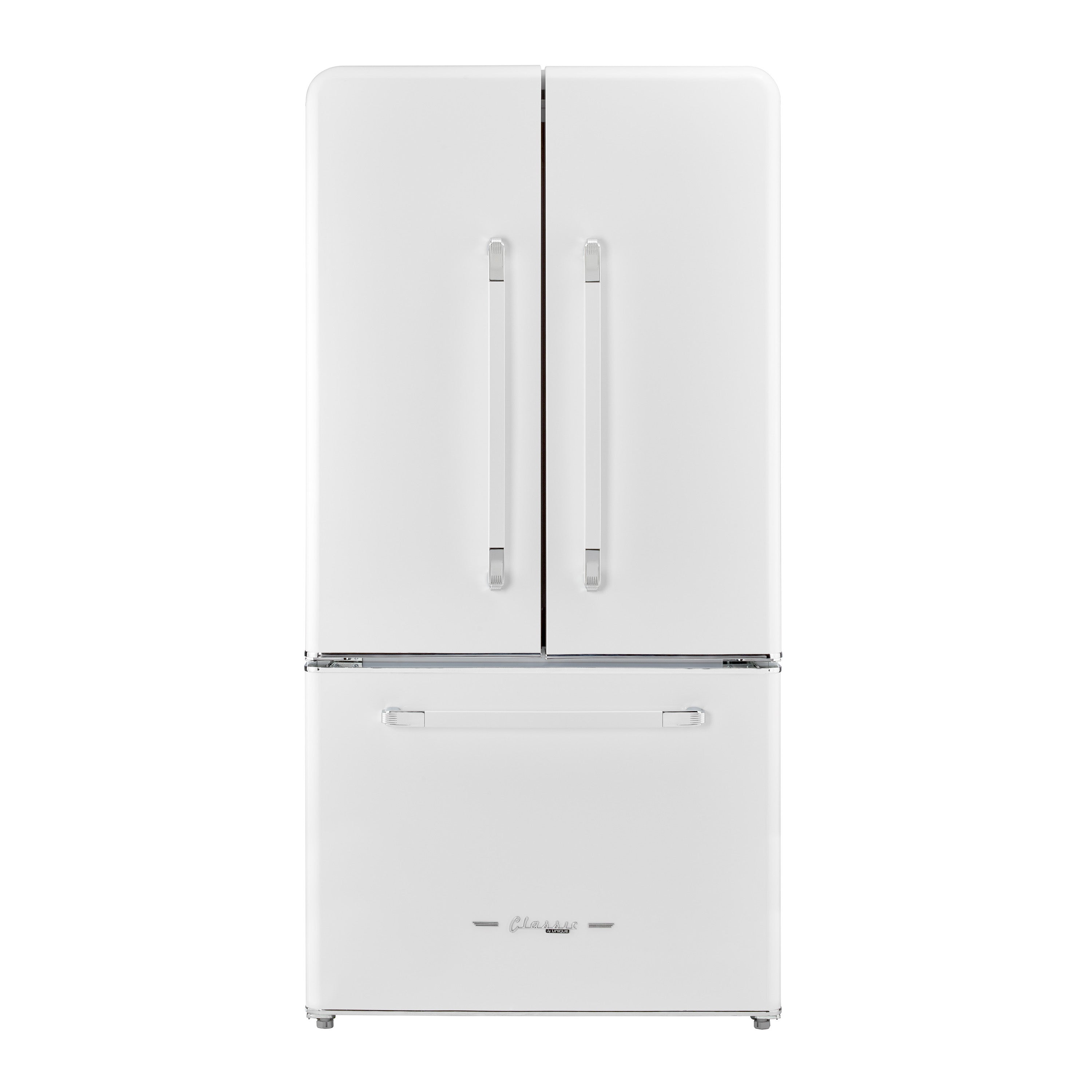 Classic Retro 36-inch 21.4 cu. ft. Frost Free French Door Counter