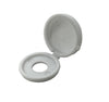 Screw snap cover for UGP-6C/8C/10C/14C White