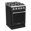 Unique Appliances Off-Grid 24"  Propane Range in Black