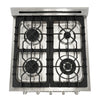 Unique Appliances Off-Grid 24"  Propane Range in Black