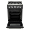 Unique Appliances Off-Grid 24"  Propane Range in Black
