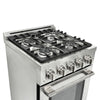 Unique Appliances Off-Grid 24"  Propane Range in Stainless Steel