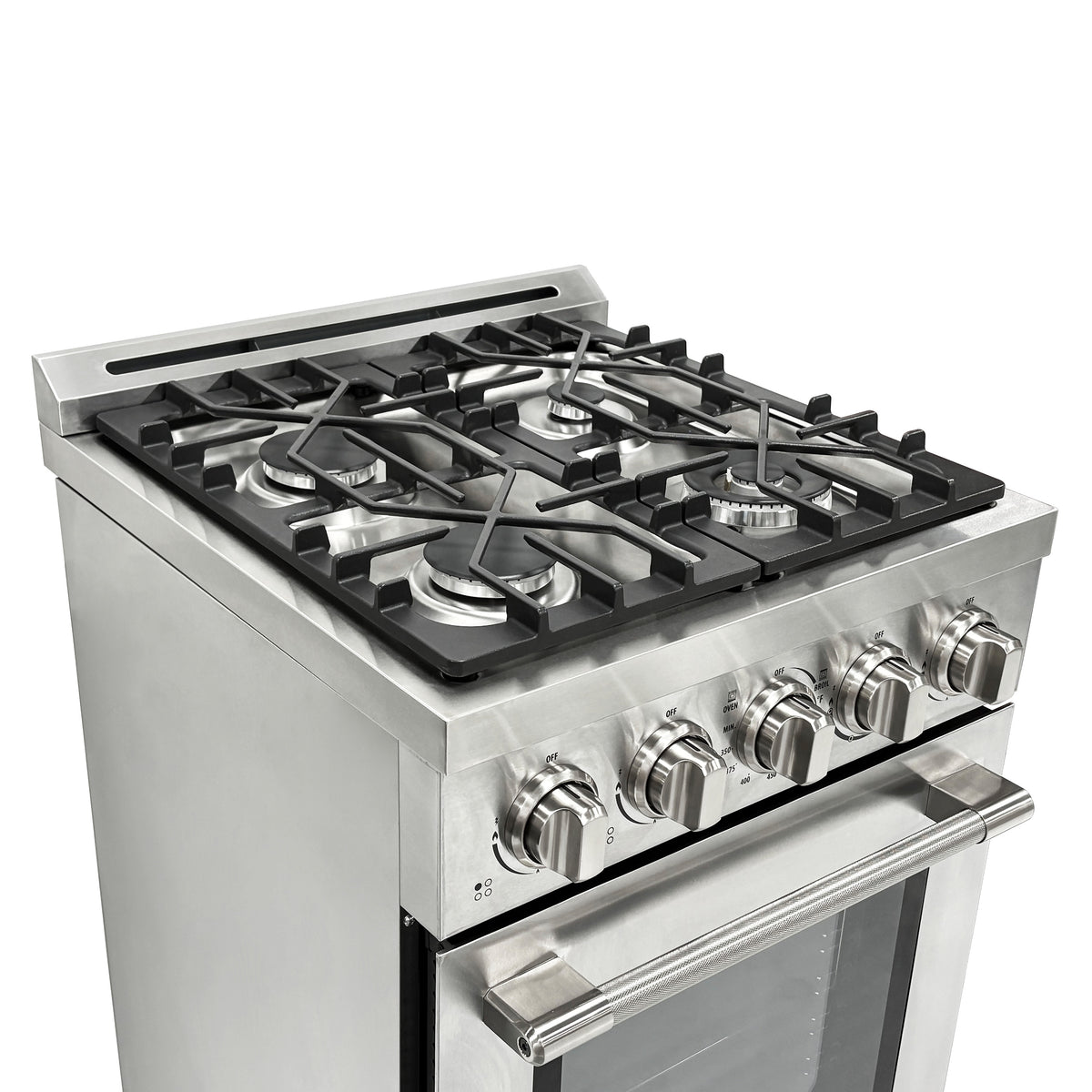 Unique Appliances Off-Grid 24"  Propane Range in Stainless Steel