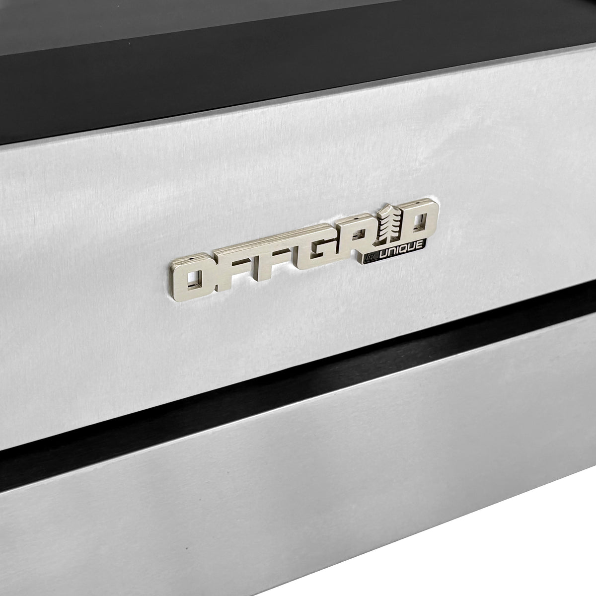 Unique Appliances Off-Grid 24"  Propane Range in Stainless Steel