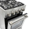 Unique Appliances Off-Grid 24"  Propane Range in Stainless Steel