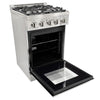 Unique Appliances Off-Grid 24"  Propane Range in Stainless Steel