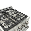 Unique Appliances Off-Grid 24"  Propane Range in Stainless Steel