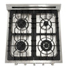Unique Appliances Off-Grid 24"  Propane Range in Stainless Steel