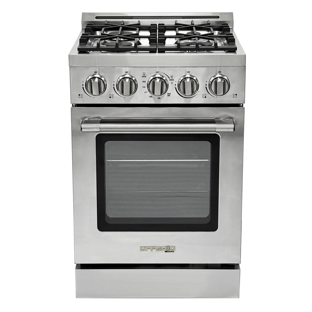 Unique Appliances Off-Grid 24"  Propane Range in Stainless Steel