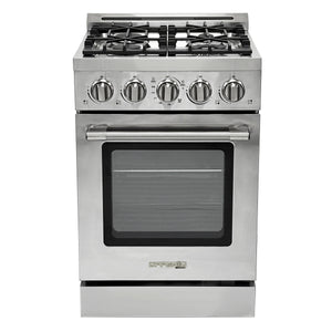 Unique Appliances Off-Grid 24"  Propane Range in Stainless Steel