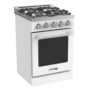 Unique Appliances Off-Grid 24"  Propane Range in White