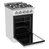 Unique Appliances Off-Grid 24"  Propane Range in White