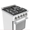 Unique Appliances Off-Grid 24"  Propane Range in White