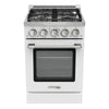 Unique Appliances Off-Grid 24"  Propane Range in White