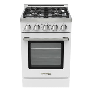 Unique Appliances Off-Grid 24"  Propane Range in White