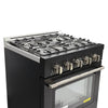 Unique Appliances 30' Off-Grid Propane Gas Range Stainless Steel