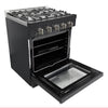 Unique Appliances 30' Off-Grid Propane Gas Range Stainless Steel
