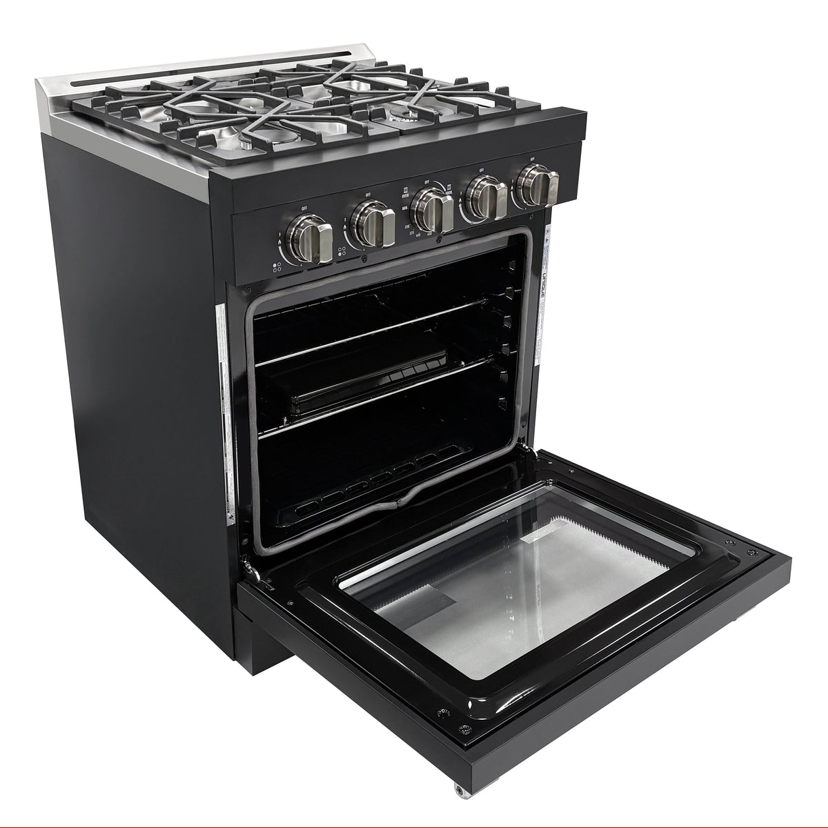 Unique Appliances 30' Off-Grid Propane Gas Range Stainless Steel