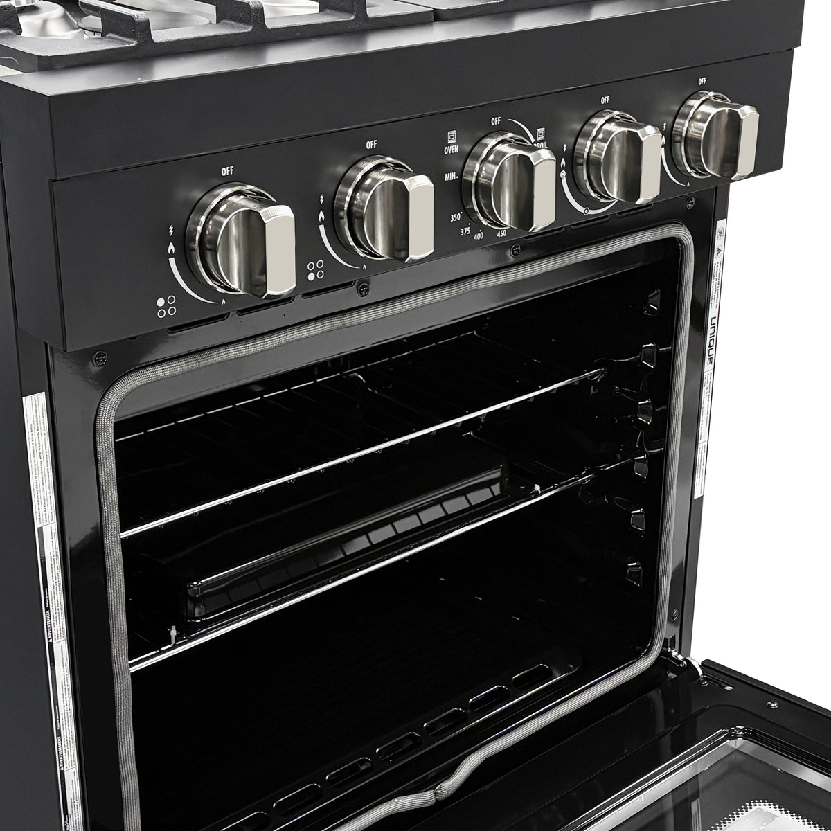 Unique Appliances 30' Off-Grid Propane Gas Range Stainless Steel