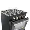 Unique Appliances 30' Off-Grid Propane Gas Range Stainless Steel