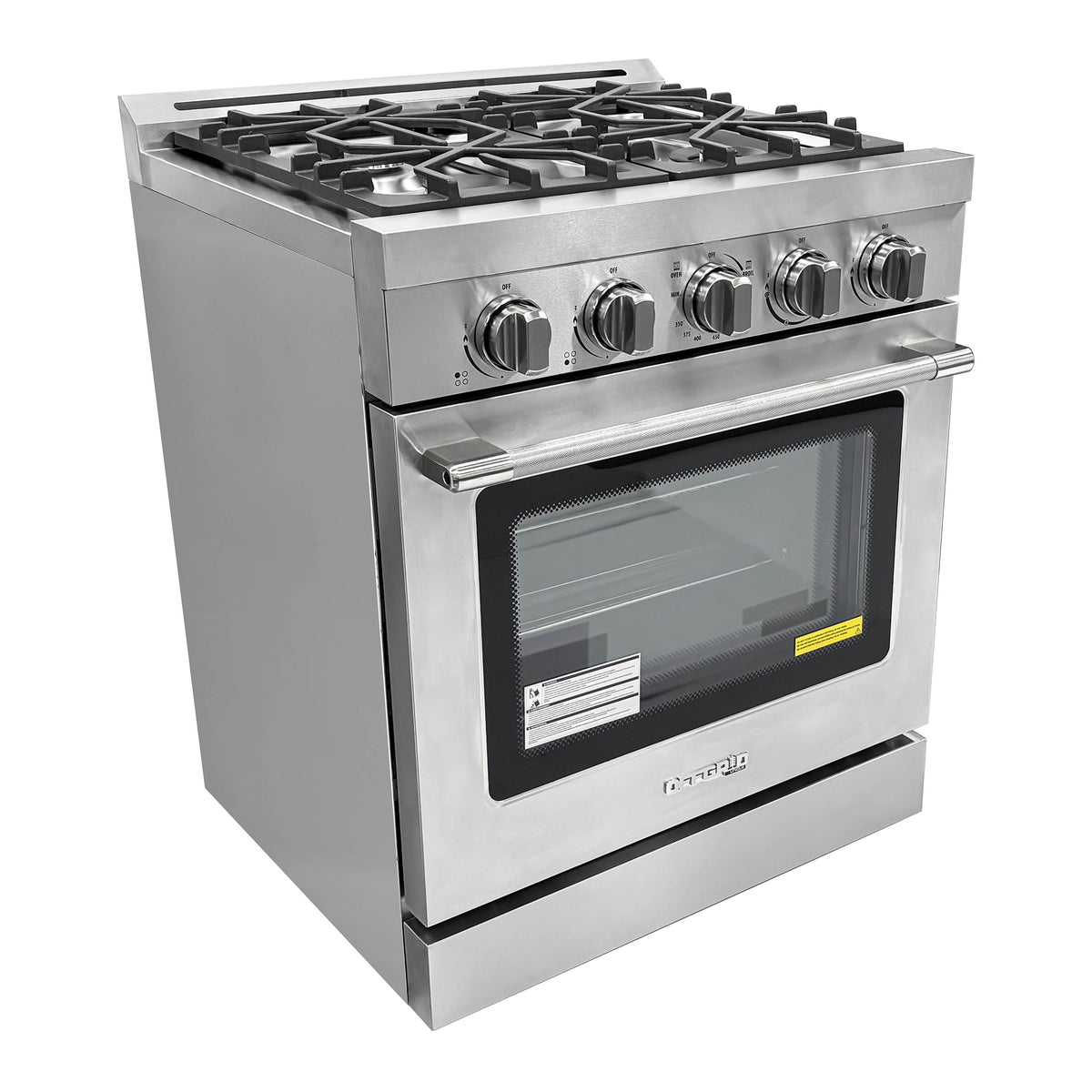 Unique Appliances 30' Off-Grid Propane Gas Range Stainless Steel