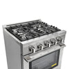 Unique Appliances 30' Off-Grid Propane Gas Range Stainless Steel