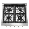 Unique Appliances 30' Off-Grid Propane Gas Range Stainless Steel