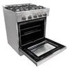 Unique Appliances 30' Off-Grid Propane Gas Range Stainless Steel