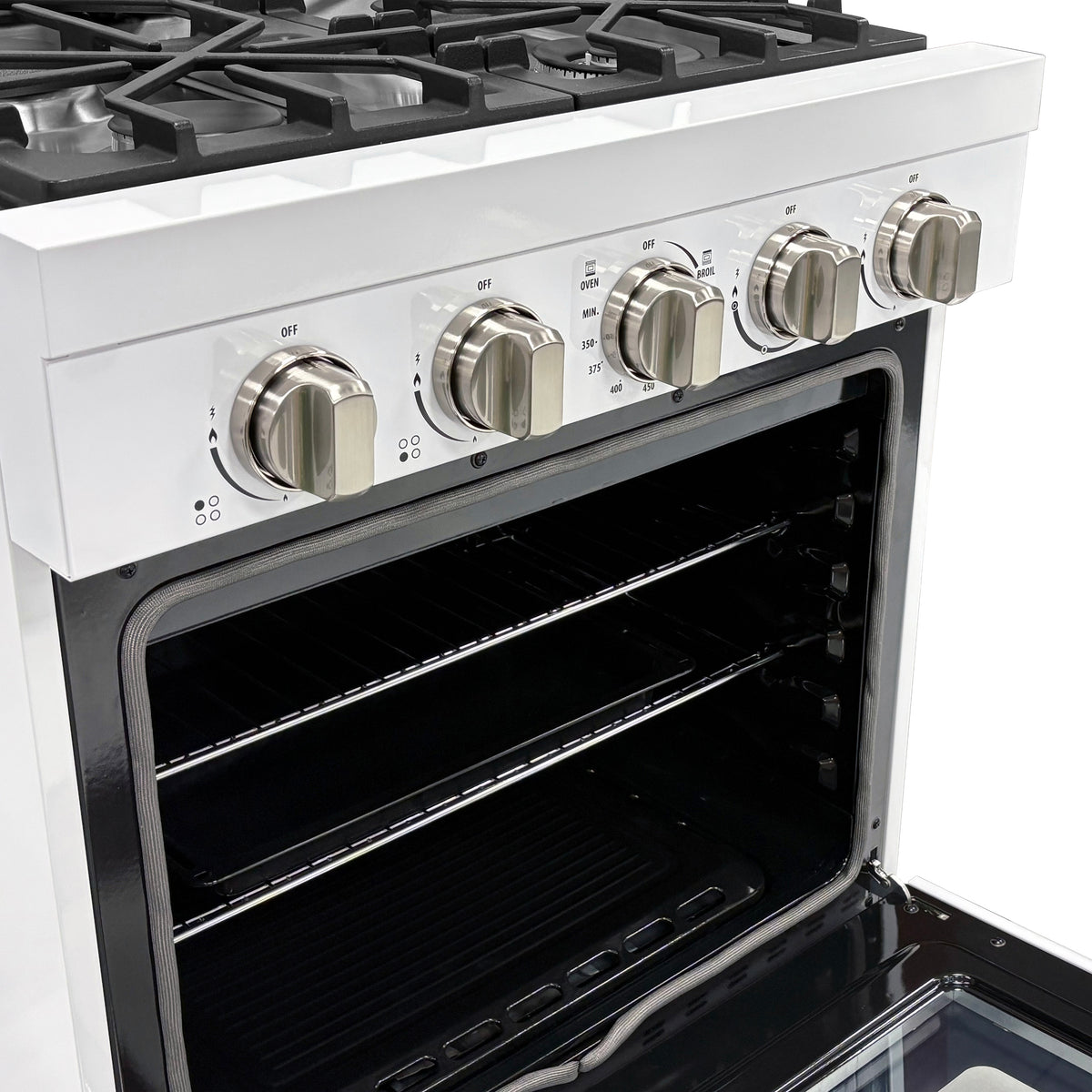Unique Appliances 30' Off-Grid Propane Gas Range Stainless Steel