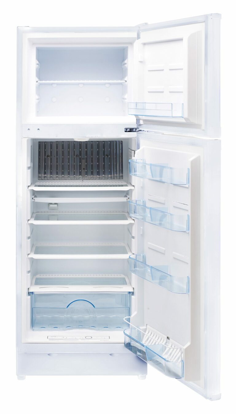 Unique 10 Cu/Ft White Direct Vent Propane Refrigerator