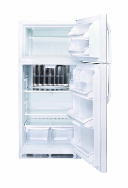 Unique 22 cu/ft Direct Vent White Propane Refrigerator