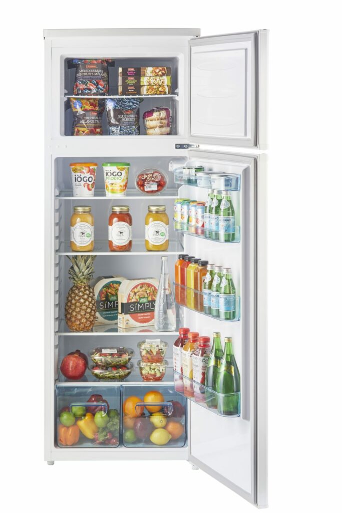 Unique 370 Litre White 12/24 DC Refrigerator/Freezer