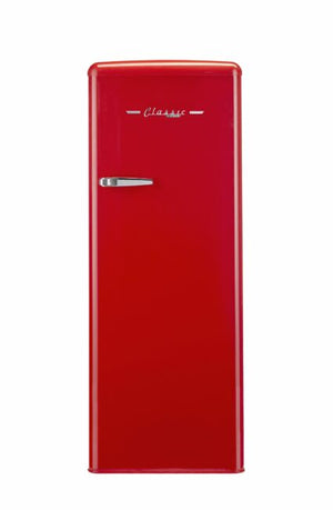 Unique 175 Litre Candy Red 110VAC Upright Freezer