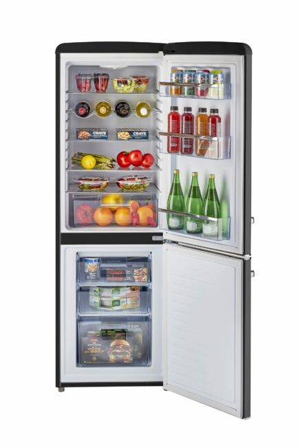 Classic Retro 21.6 in. 7 cu. ft. Retro Bottom Freezer Refrigerator
