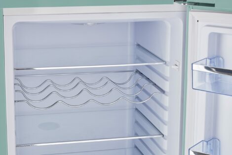 Réfrigérateur électrique à congélateur dans le bas de 7 pi³ - Vert menthe estival