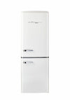 Classic Retro 21.6 in. 7 cu. ft. Retro Bottom Freezer Refrigerator in Marshmallow White, ENERGY STAR