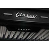 Classic Retro 24-inch 500 CFM Ducted Under Cabinet Range Hood with LED Lighting in Midnight Black